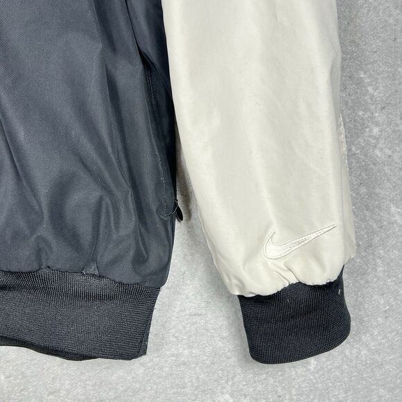 Nike Golf Windbreaker Jacket Mens Size Large V Neck Pullover Pockets Logo Sleeve - Picture 6 of 11